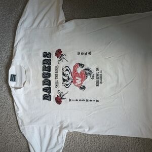 Vintage Fruit Of The Loom Rose Bowl Wisconsin Badgers Shirt Mens L